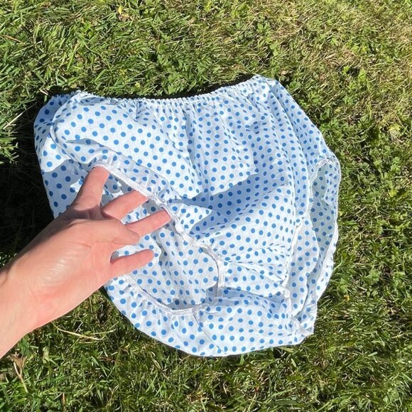 Vintage - Adorable Lingerie Polka Dot - Babydoll and Bloomer Set - NWT - Picture 8 of 9